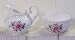 Bone China Creamer & Open Sugar Set - Camelia Decor