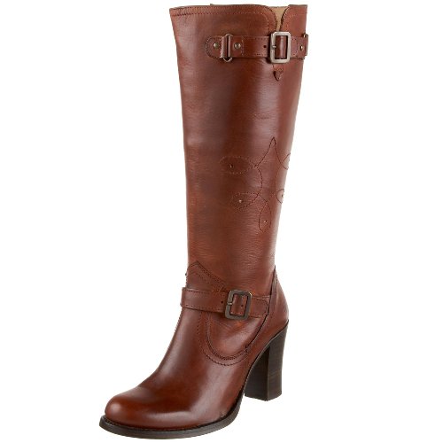 FRYE Women's Julia Stitch Inside Zip Boot