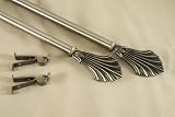 Review Drapery Hardware  / NEW Decorative Curtain Rod #24, 28-48 inch, antique brass