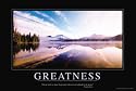 Greatness Landscape Poster Print by Craig Tuttle, 36x24