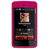 Amzer Rubberized Snap On Crystal Hard Case for Nokia N900 (Hot Pink)