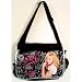 Disney's Hannah Montana Messenger Backpack Black & Pink Girls Rock Bag; Kids School Bag Travel Bag (Miley Cyrus) (Great Gift for Girls)