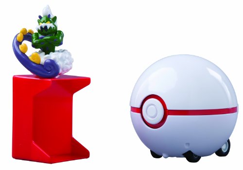 TOMY Pokémon Catch 'N Return Pokeball - Tornadus/Premier Ball