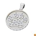 Bark Avenue Jewelers- Pave Paw Print Pendant 14 Karat White Gold - Large