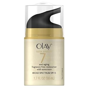 Olay Total Effects 7-in-1 Anti-Aging UV Moisturizer, SPF 15, 1.7 Ounce