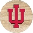 Thirstystone Natural Sandstone Set of 4 Coasters Indiana University