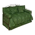 Caribbean Coolers Daybed Bedding Set - Rainforest Green (Twin)