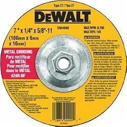 Black & Decker/DWLT DW4999 Metal Depressed-Center Grind Wheel