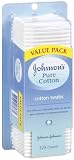 Johnsons Cotton Products Cotton Swabs Value Pack, 525 Count (Pack of 2)