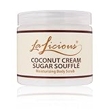 LaLicious Coconut Cream Sugar Souffle Scrub-16 ounces