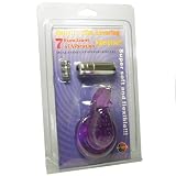 Wireless Vibrating Diving Dolphin Male Ring Erection Aid Purple