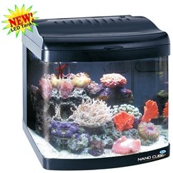 JBJ 12 Gallon Nano Cube Deluxe Style Aquarium w/ LED Lighting