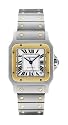 Cartier Men's Santos Galbee XL Automatic Stainless Steel and 18K Gold Watch #W20099C4