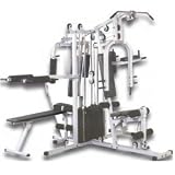 Multisports MGVS Multi-Gym 4-Station Dual Stack Gym with Squat-Slant Board