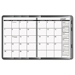 At-A-Glance Plannerfolio 9 x 11 Inch Black Monthly Planner for 2009(7726005)