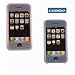 2 In 1 Value Deal: Light Blue Color Silicone Skin Cover + Light Pink Skin/Cover For Apple iPhone