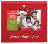 Prinz 6-Inch by 4-Inch Recordable Frame, Holiday
