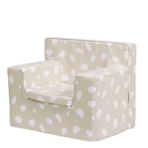 Imagen principal de Petit Praia Patch Arena E6631931 - Sillón infantil, color arena y blanco