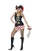 Sexy 2Pc Captain Marauder Pirate Halloween Costume
