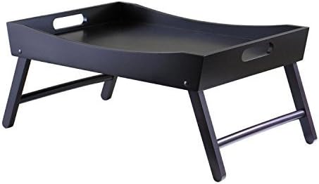 Winsome Benito Breakfast Bed Tv Food Tray Table Serving Hospital Folding Legs by Trays