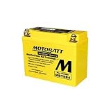 12 Volt 9 Ah MotoBatt MBT9B4 Sealed Maintenance Free AGM Battery 