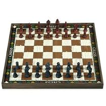 Melissa & Doug Classic Wooden Chess Game Board