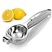 Cycee Premium Quality Zinc Alloy Lemon Squeezer - Professional Manual Lime Juicer - Durable Cirturs Press, Silver