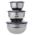 Freshvac Pro Stainless Steel Bowls 3-pk. with Lids
