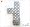 Polkadot - Gray (White dots with Ruffle)