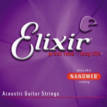 Childrens Toyshop  Toys : Elixir Medium Acoustic Guitar Strings 13-56