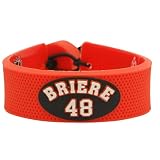 Daniel Briere Team Color NHL Jersey Bracelet