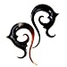 Buffalo Horn Floral Twist Ear Expander 6g - Sold as Individual
