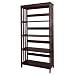 Office Products : Ore International 4 Tier Bookshelves - Espresso