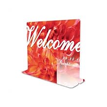 deflect-o Superior Image T-Frame Base Desktop Sign Holder, Plastic, 11 x 8.5 Inches (5991890)