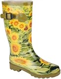 Zoom Produkt-Bild: Original Conway Gummistiefel mit Sonnenblumenmuster