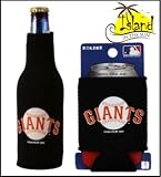 SET OF 2 SAN FRANCISCO GIANT CAN & BOTTLE KOOZIE COOLER