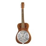 Dobro DWHOUNDSN Hound Dog Square Neck, Brown