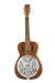 Dobro DWHOUNDSN Hound Dog Square Neck, Brown