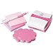 3M PRO330BCA Note Dispenser/Pen for Breast Cancer Awareness, 3x3, 4 75-Sheet Pads Image