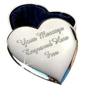 Silver Plated Trinket Jewellery Box