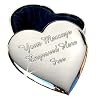 Silver Plated Trinket Jewellery Box