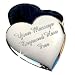 Personalised Silver Plated Trinket Jewellery Box ENGRAVED FREE