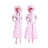I Love Lucy Job Switching Lucy And Ethel Barbie Doll Set