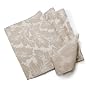 4 Napkins Damask Natural