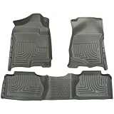 2011-2012 HYUNDAI SONATA FRONT & 2ND SEAT CUSTOM MOLDED WEATHERBEATER FLOOR... by Husky Liners