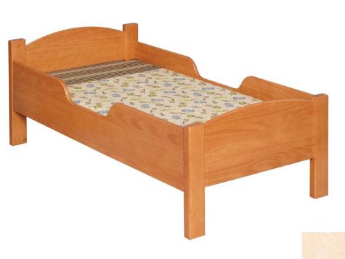 Little Colorado Traditional Toddler Bed - No Cutout Color - Unfinished