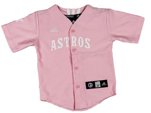 MLB Houston Astros Infant Pink Jersey By Adidas