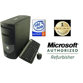 Dell Optiplex GX260 Tower Computer Intel P4 2.4Ghz, 512MB, 40Gb, CDRW DVD Combo, USB, XP... by Dell