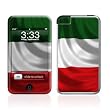 Italian Flag Design Apple iPod Touch 2G (2nd Gen) / 3G (3rd Gen) Protector Skin Decal Sticker