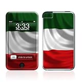 Italian Flag Design Apple iPod touch 2G (2nd Gen) / 3G (3rd Gen) Protector Skin Decal Sticker
